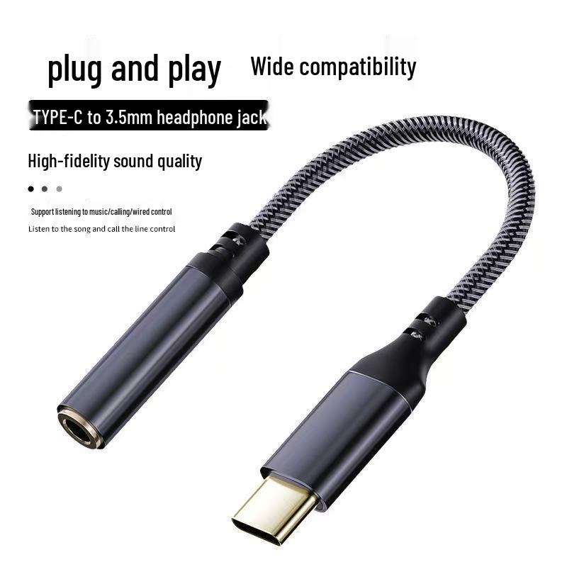 Аудиоадаптер-кабель USB-C на 3,5 мм для наушников