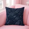 Dark colored snake like curve Cushion Cover Pillowcase Short Plush Invisible zipper Room Sofa Cushion Cover