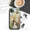 Aya Takano Чехол для телефона Закаленное стекло Для iPhone 13 12 11 Pro Mini XR XS MAX 8 X 7 6S 6 Plus SE 2020 чехол