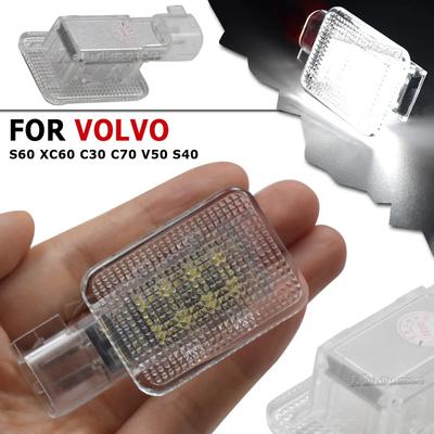 2 шт. Светодиодная подсветка салона для ног для Volvo C30 C70 S40 S60 V50 XC60 30722729 2459993 1286346 Автоаксессуары