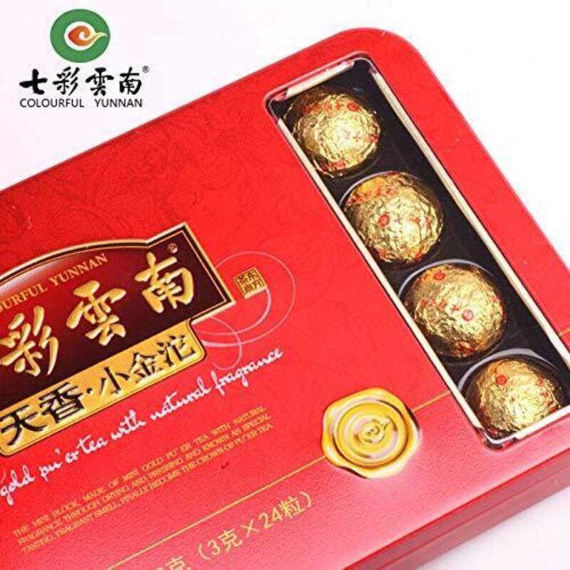 Капсулы Raw Puer Tea Yunnan Pu-erh Tea 72г Китайский черный чай