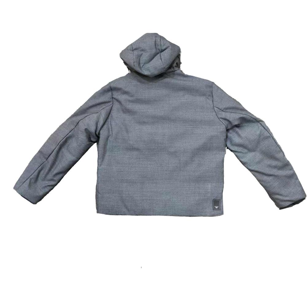EMPORIO ARMANI FW24 Down Jacket Men's Gray EM000127-AF10458-MB003