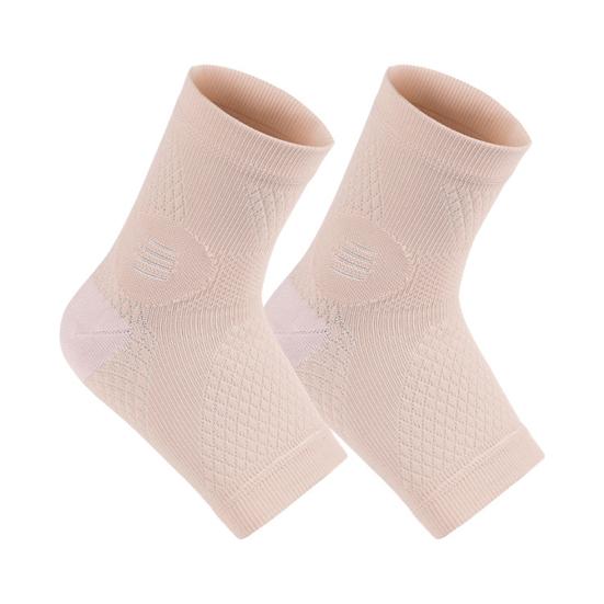 Toeless Ankle Brace Socks Sprained Ankle Compression Sleeve Foot Support for Plantar Fasciitis Achilles Tendonitis