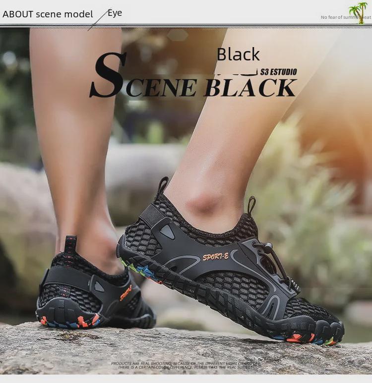 Мужские быстросохнущие спортивные сандалии: Идеально подходит для лета, плавания, рыбалки и пляжного отдыха.