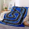 Race Track Flannel Blanket Throw Blanket Soft Warm Sofa Bed Camping Car home Decor Unique Christmas Gift C9302805
