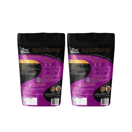 True Elements Raw Flax Seeds (Alsi), 250g × 2 Pack