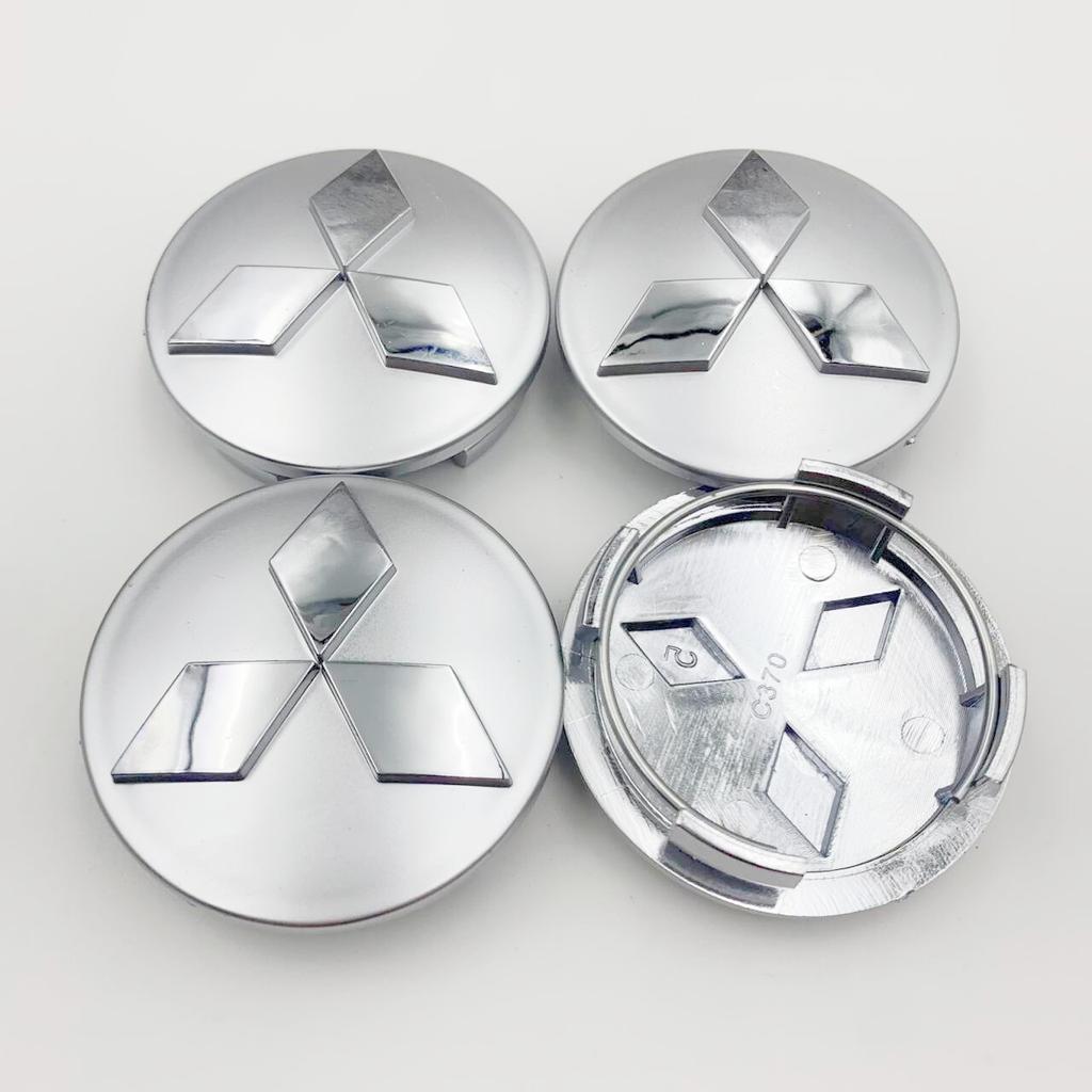 4pcs Set 58mm 60mm 81mm Universal Car Wheel Center Hub Caps for Mitsubishi Lancer ASX Outlander EVO Montero Mirage L200 Eclipse