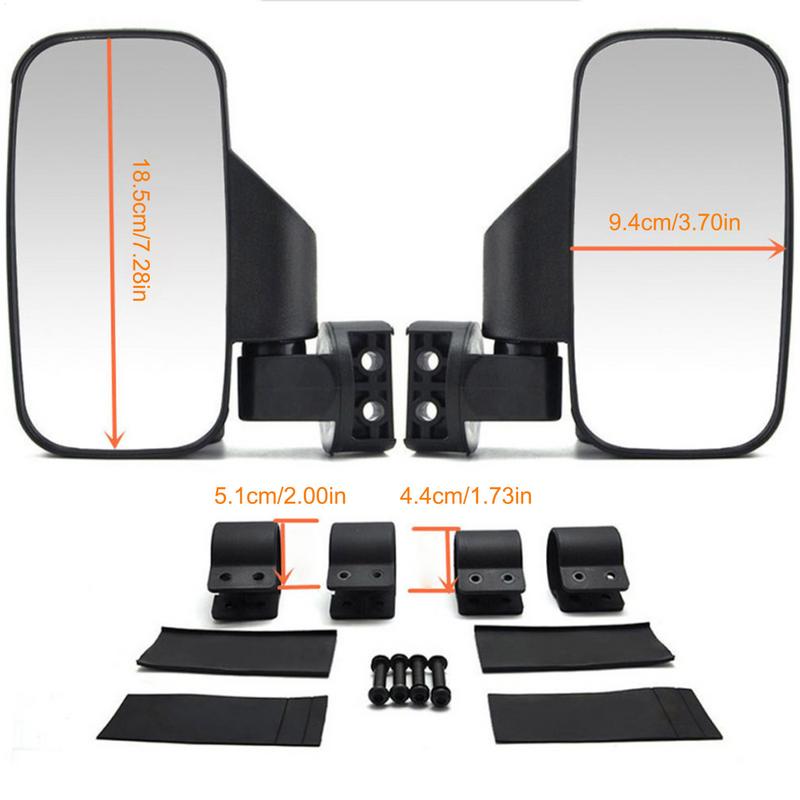 Utv Зеркала заднего вида Бок о бок Зеркала Utv Зеркала заднего вида Бок о бок Зеркала Боковые зеркала для Utv