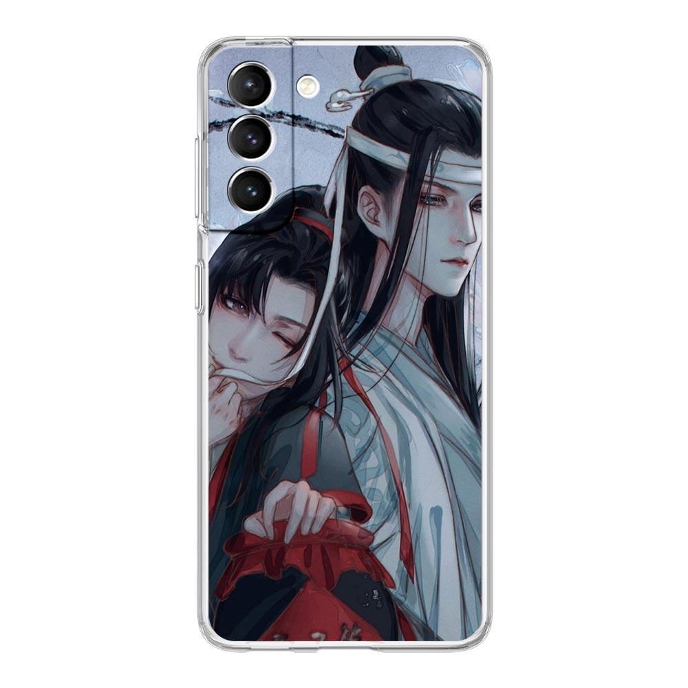 Чехол для телефона Mo Dao Zu Shi Wei Wuxian для Samsung Galaxy S22 5G S20 Ultra S21 FE 5G S10E S9 S8 S10 Plus Note 20 10, прозрачный чехол