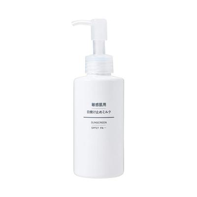 MUJI Солнцезащитное молочко для чувствительной кожи SPF27 150 мл 15252589