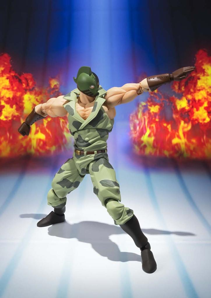 TAMASHII NATIONS Kinnikuman Kinnikuman Soldier Approximately 150mm Painted Movable Figure S.H.Figuarts ABS&PVC