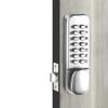 HAMILO Digital Door Keyless Digit PIN Compatible with Doors No Batteries Required Lock, Lock, 4-7 Code, 30-60mm Thick, Warehouse, Anti-Theft,