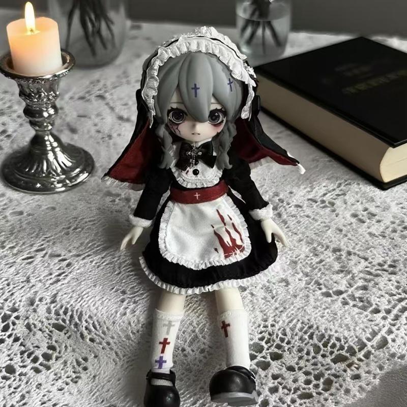 Nyssa Bizarre Nightmare Series Blind Box Kawaii Anime Action Figure 1/12 Bjd Girl Exquisite Gifts Toy Fashion Movable Action