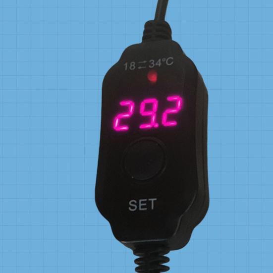 Нагреватель для аквариума, длительный срок службы, USB-цифровое напряжение 5 В, мини-контроль температуры, никель-хромовая проволока, термостат для аквариума, нагревательный стержень для личного использования