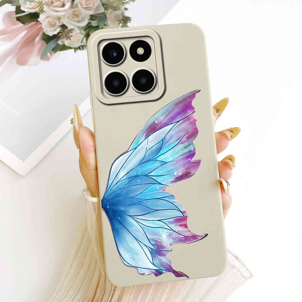 Чехол для Honor X6A X 6A Силиконовый Ударопрочный Для HonorX6A WDY-LX1 WDY-LX2 Корпус Телефона Черный Мультяшный Мягкий Защитный Чехол