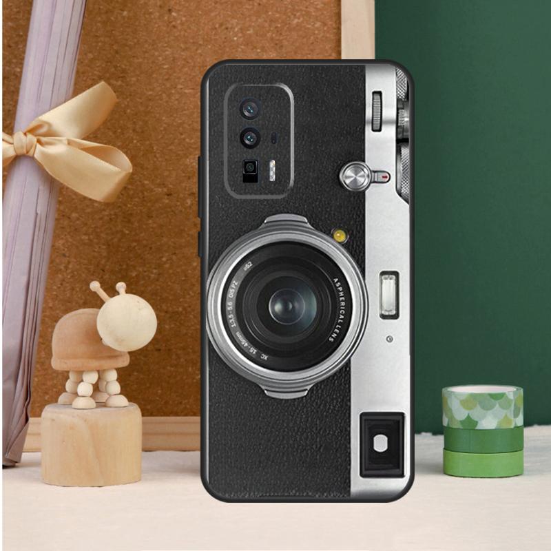 Чехол-винтажная камера для POCO X6 Pro M6 X3 X5 F3 F5 M5s Для Xiaomi 13T 12T 11T 14 Pro 12 13 Lite