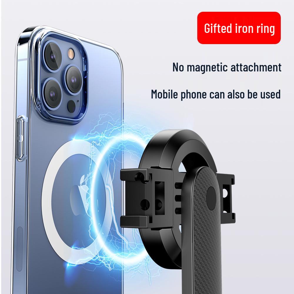 Портативная магнитная селфи-палка и штатив: Антивибрация, Выдвижной, Bluetooth-пульт для прямых трансляций и фотографии