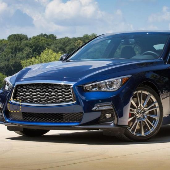 Заглушка крюка буксировки переднего бампера Подходит для 2018- Infiniti 622A1-6HH0A
