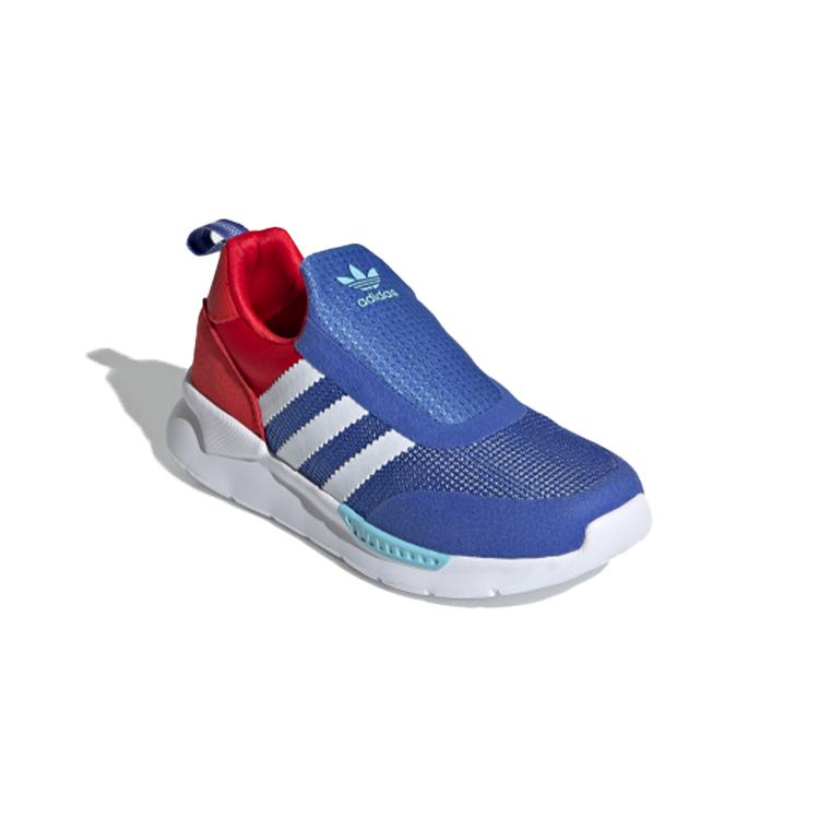 adidas Оригинальные ZX 360 C Нескользящие и дышащие низкие спортивно-повседневные кроссовки Синий Красный Белый FX4937