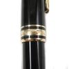 Excellent MONTBLANC Ballpoint pen Meisterstck Classic Twist type Black gold mens Used