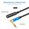 6,35 мм 1/4 дюйма Мужской на 1/4 Женский стерео наушники гитарный удлинительный кабель шнур для усилителей наушников