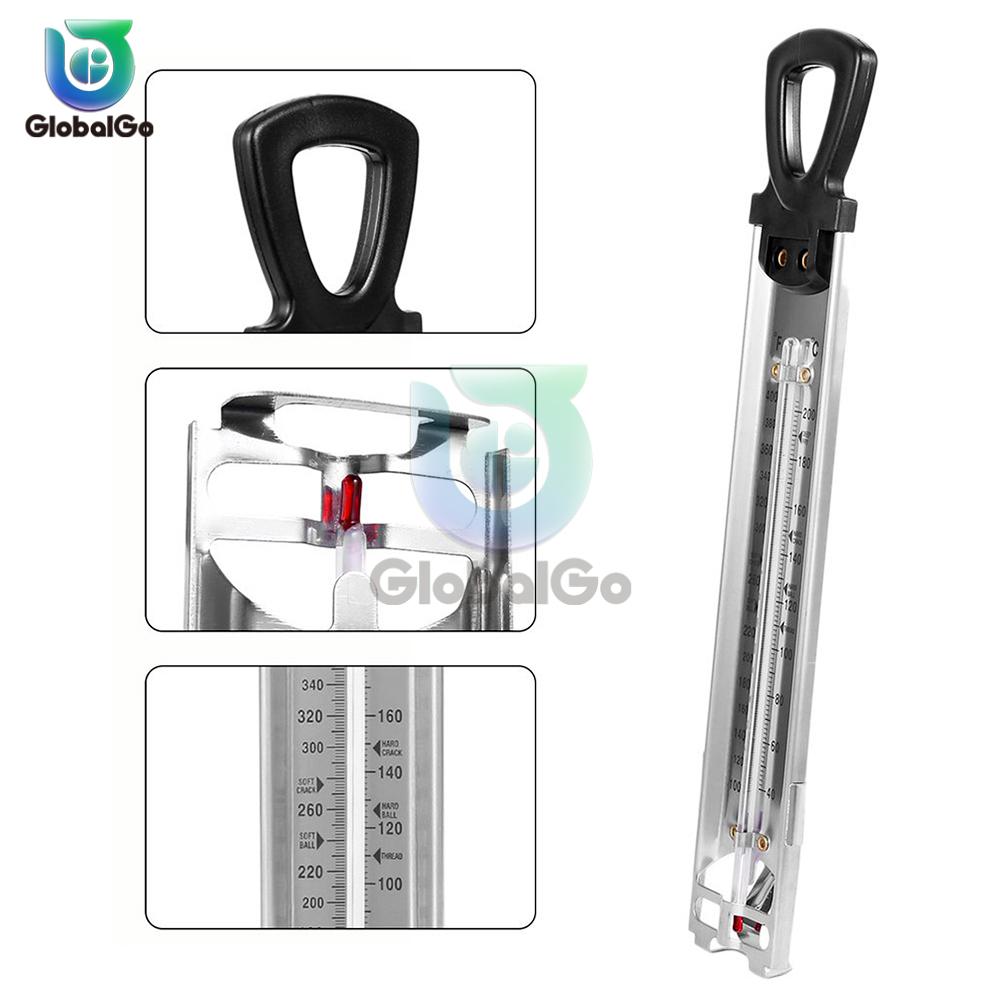 Нержавеющая сталь кухонный термометр для приготовления пищи для джема, сахарных конфет, жидкого вареного сахара, термометр инструмент приборы