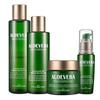 Увлажняющая и успокаивающая базовая линия с алоэ вера, 4 предмета [В подарок очищающая пенка]