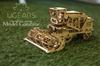 Ugears Combine Harvester Wooden Block Puzzle Toy 70010 [Item]