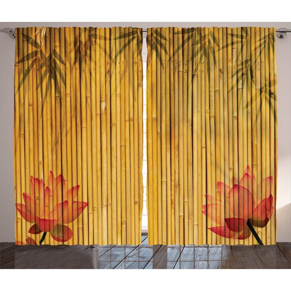 Шторы в стиле традиционной китайской каллиграфии, изображение бамбукового дерева, современные шторы с 3D-геометрией, дом и спальня, декор окон