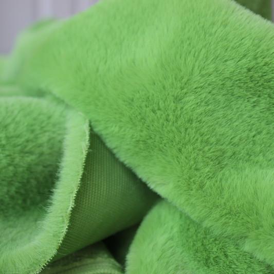 Однотонная длинноворсовая плюшевая ткань по метрам для одежды, одеял, пальто, шитья, высококачественная имитация кроличьего меха рекс, мягкая шелковистая