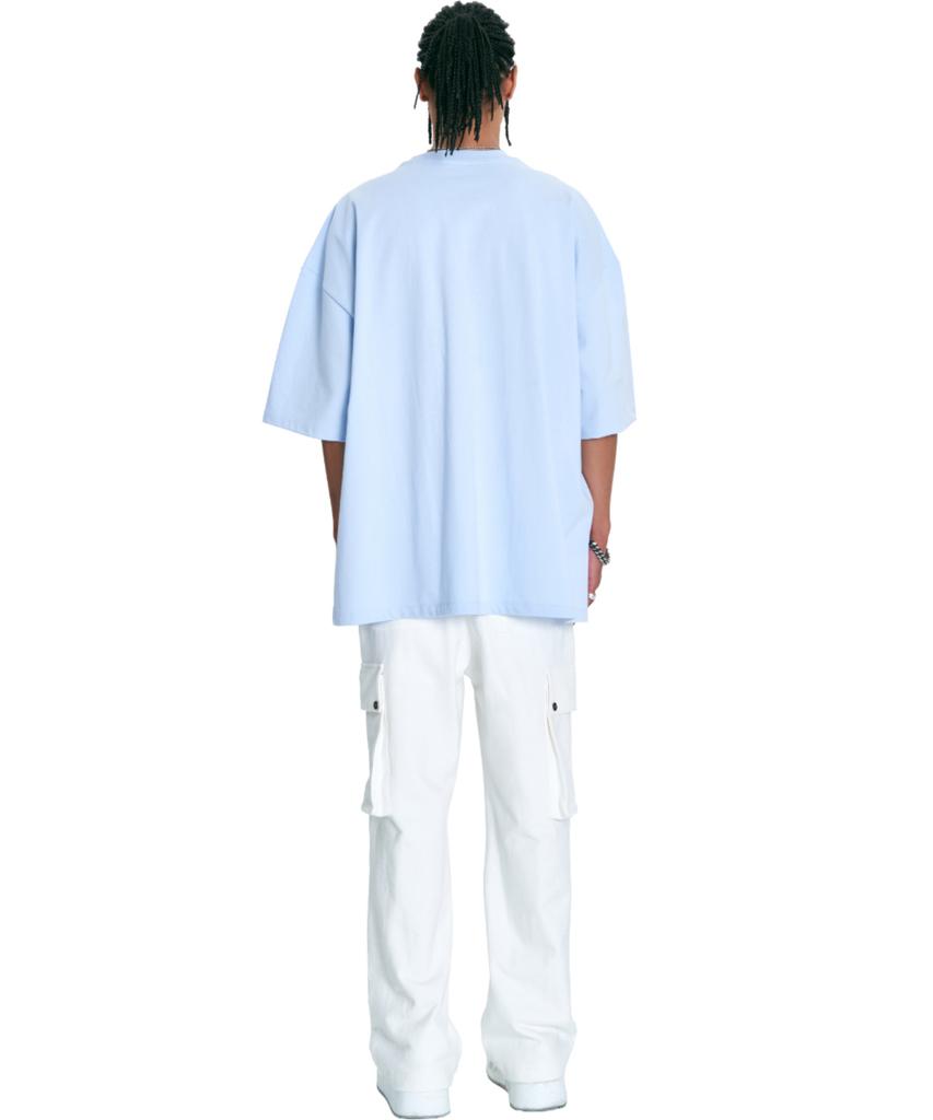 WARDOG Line Drawing T-Shirt Powder Blue