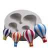 5pcs/set Baking Tools Balloon Modeling DIY Handmade Soap Silicone Mould Chocolate Fondant Cake Mould