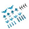 Aluminum Alloy RC Car Upgrade Parts Kit Shock Absorbers CVD Drive Shaft Front Rear Steering Cup for   K969 1Celsius28 RC Car