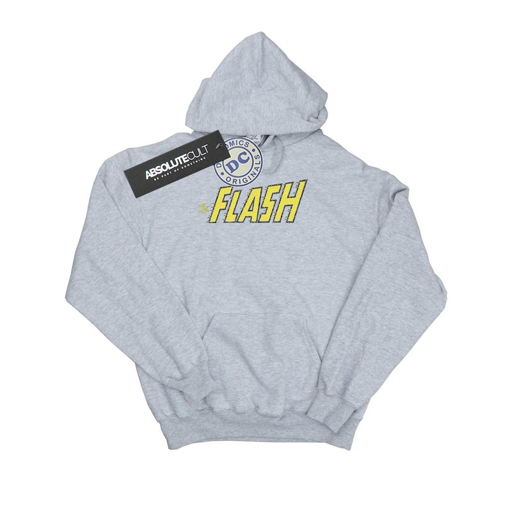 DC Comics Boys Flash Crackle Logo Hoodie