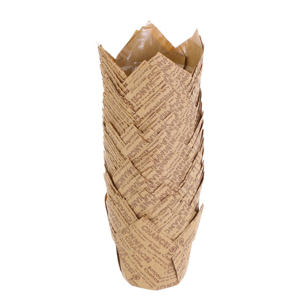 И кухонная утварь Противень для торта Формочки для кексов из жиронепроницаемой бумаги Формочки для кексов Форма для выпечки тюльпанов