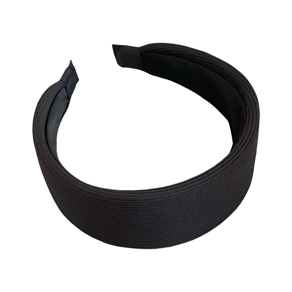 New Candy Color Extra Wide Headbands Fabric Covered Non-slip Hairbands Thick Head Hoop Women Girls