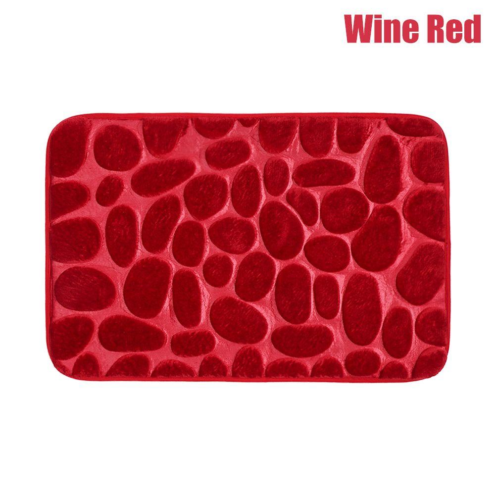 40*60cm Soft Bathtub Living Room Pebbles Bath Mat Bathroom Carpet Anti Slip Doormat