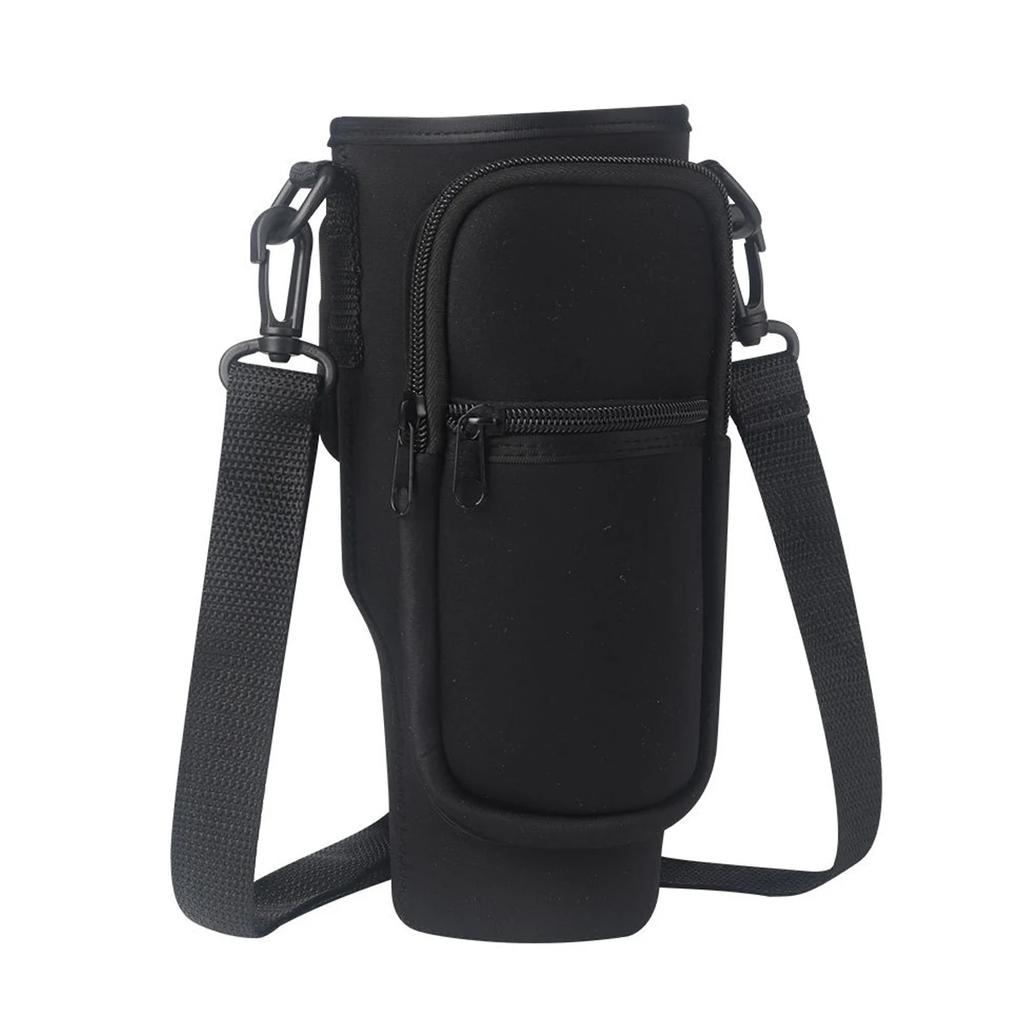 Сумка для переноски бутылок с водой Leeseph для стакана Stanley 40 унций с ручкой, чехол для бутылок с водой и регулируемым плечевым ремнем