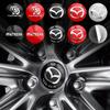 Наклейка-эмблема на центральный колпачок колеса автомобиля для Mazda 2 3 5 6 M5 Ms CX-4 CX-5 CX6 M3 M6 MX3 MX5 Автоаксессуары