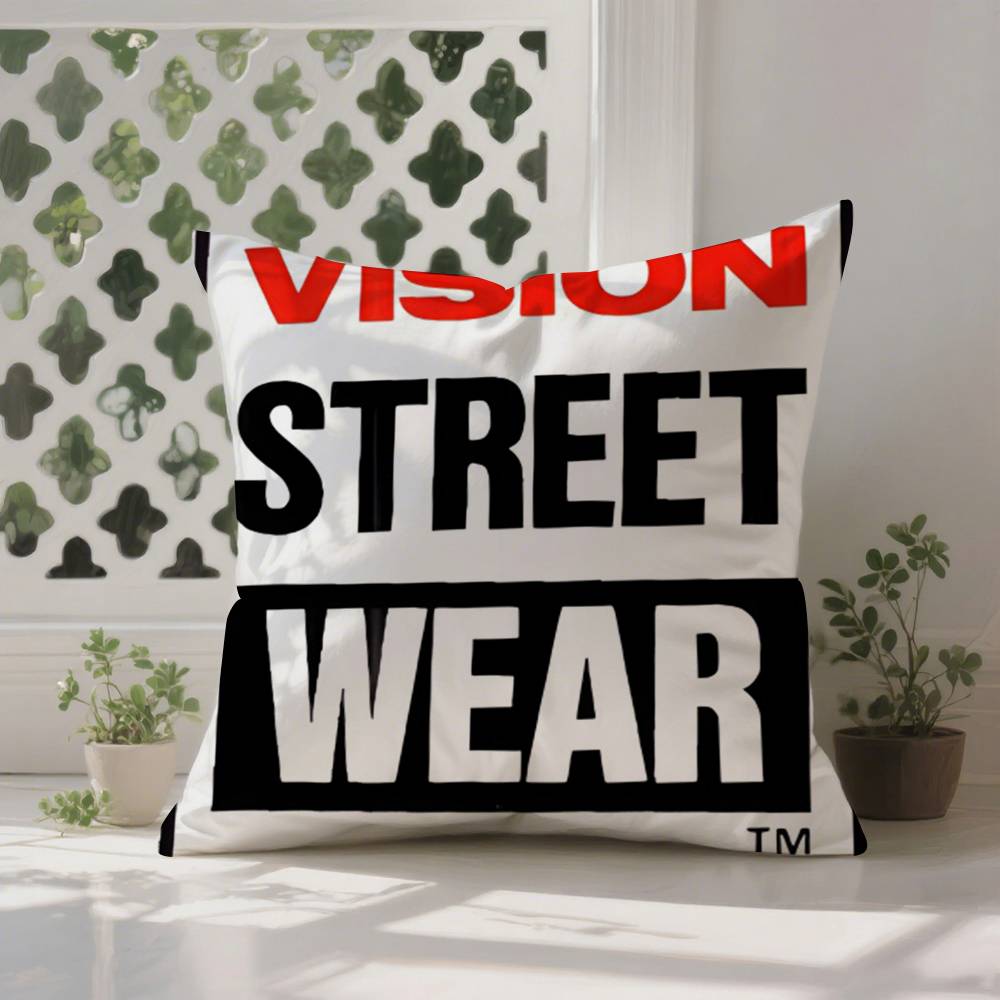 V-Vision S-Street W-WearS Наволочка Антипылевой клещ Наволочка Невидимая молния Шелковистый короткий плюш Чехол на подушку для дивана