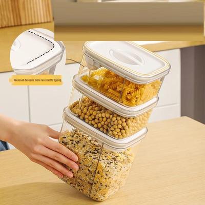  штабелируемые контейнеры для хранения продуктов Wutuo с ложкой