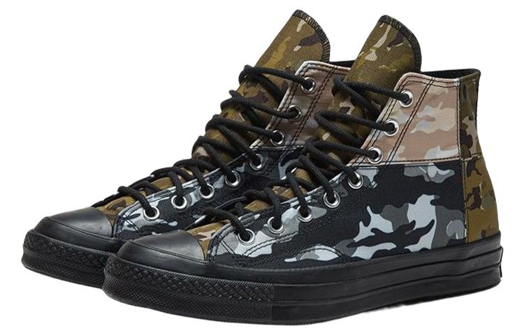 Кеды Converse Chuck 70 High 'Patchwork Blocked - Camo Black' 165912C