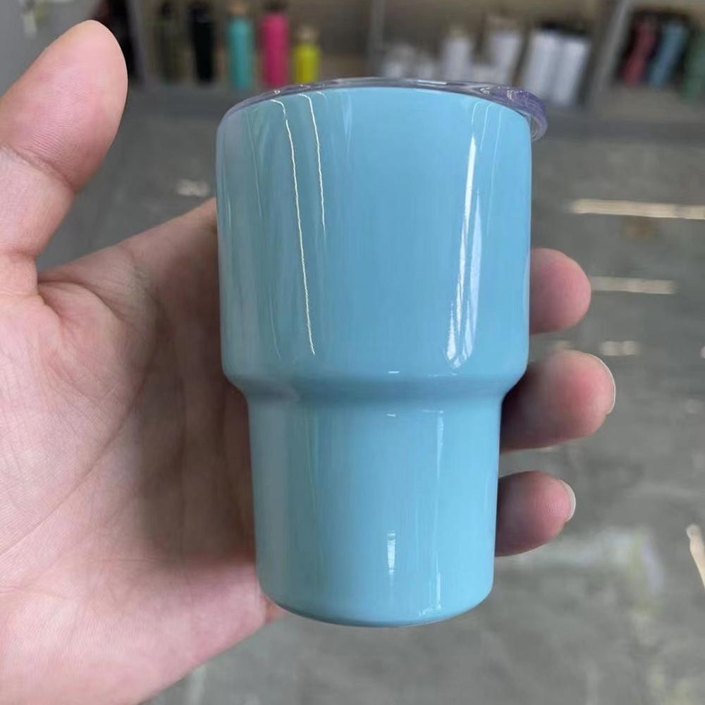 1 шт. 2 унции мини портативный из нержавеющей стали кофейный сок горячий и холодный питьевая чашка подходит для бара путешествия и кемпинга