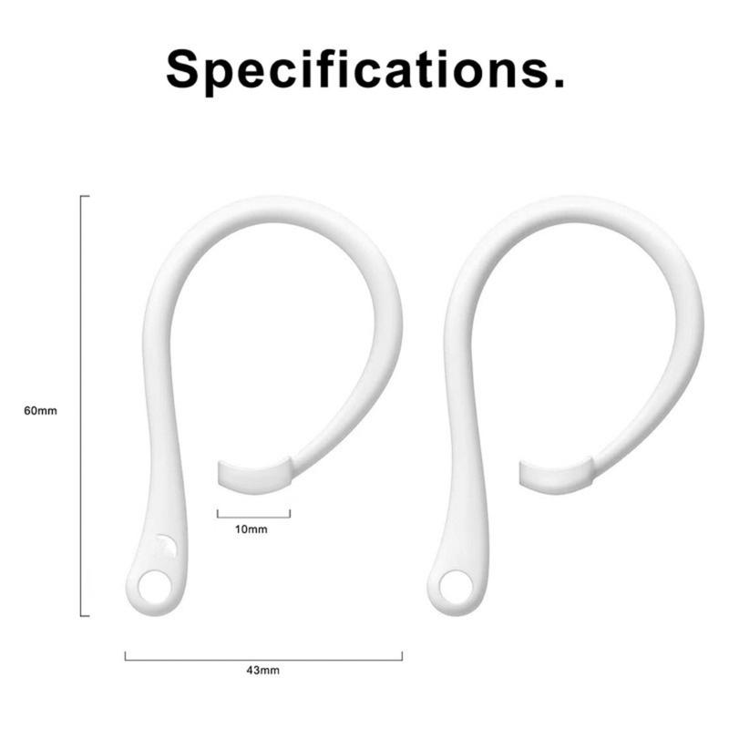 Магнитный спортивный зажим для уха Air Pods Pro 3-го поколения Гибкий силикон Для улучшения стабильности