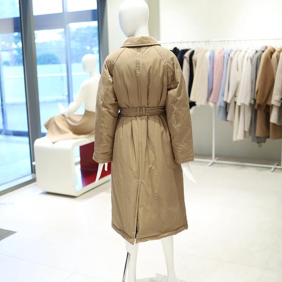 Olive De Olive 2025 Belted Long Padded Coat