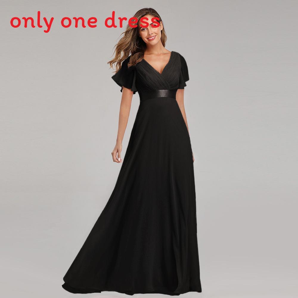 Chiffon Spring Summer Long Dress With Deep V Neck And Ruffle Details For Formal Events