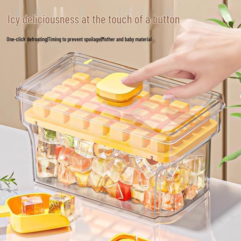 Food-Grade Ice Cube Mold for Homemade Ice Cubes – Household Refrigerator Ice Making Tool