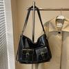 IELGY Ladies Tote Bag - Large Capacity, Soft Leather, Multi-Pocket Shoulder Bag