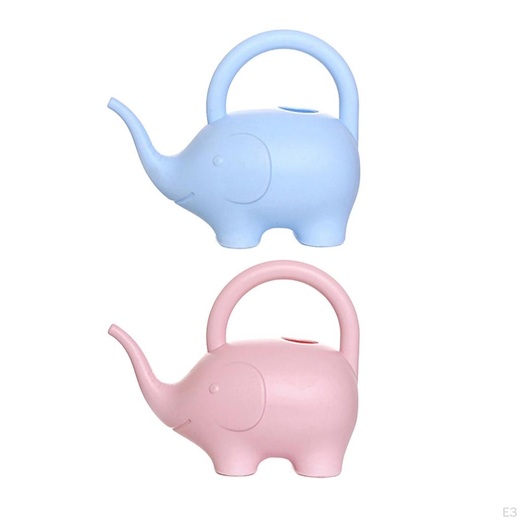 Elephant Watering Can Garden Water 1.5L Kids Gift Gardening Tool Pot for Greenhouse