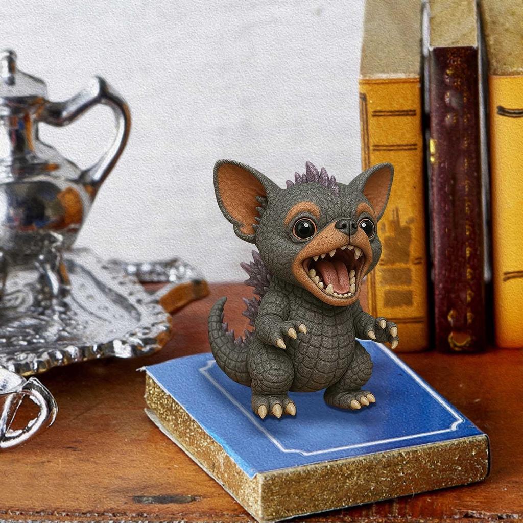 Милые собаки, забавная фигурка собаки, домашний декор, ручная работа, скульптура собаки для домашнего рабочего стола, книжная полка, статуэтка щенка, памятные подарки для любителей домашних животных